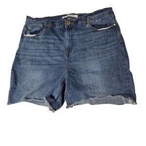 Celebrity Pink High Rise Jean Shorts Womens Size 16 Cutoffs Denim